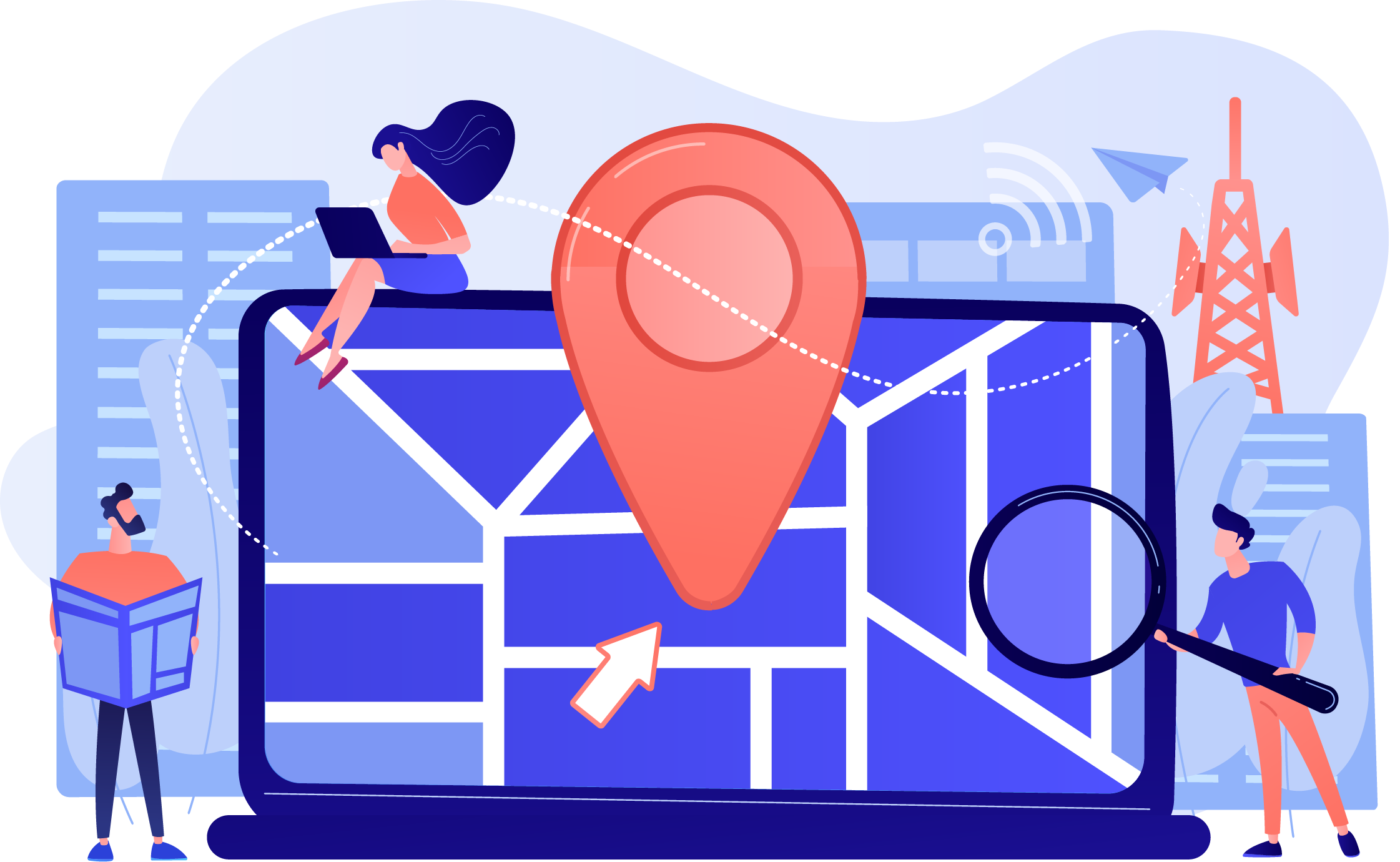 <span>Géolocalisation</span><br>eBrigade